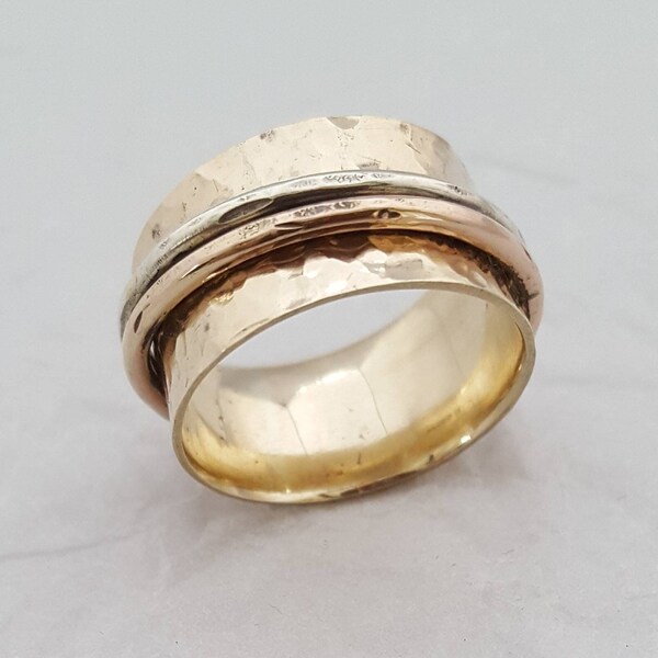 Gold Spinner Ring - Etsy