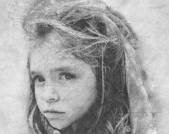 Portrait, Painting from Photo, Birthday Gift, Digital Portrait, Custom Portrait, Digital Painting, Personalized Art, Architectural