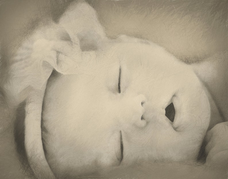 Custom Portrait Pencil Sketch from Photo image 4