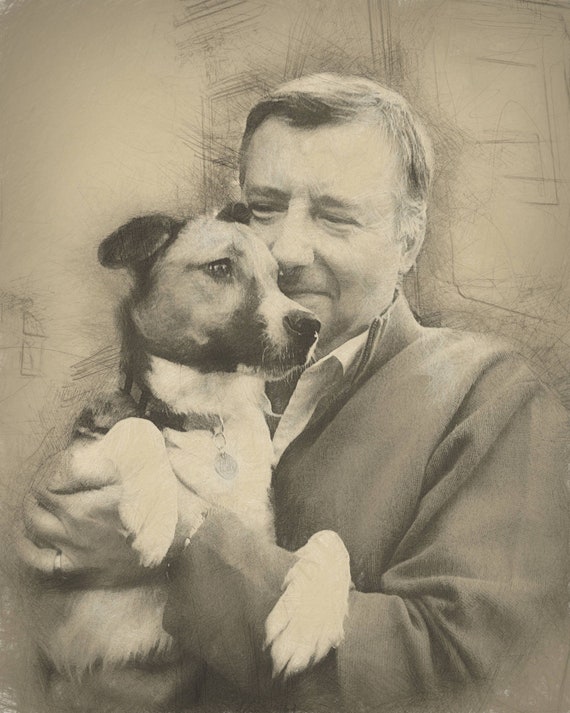 Custom Portrait Pencil Sketch from Photo