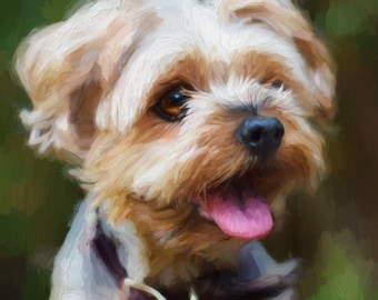 Custom Pet Painting From Photo