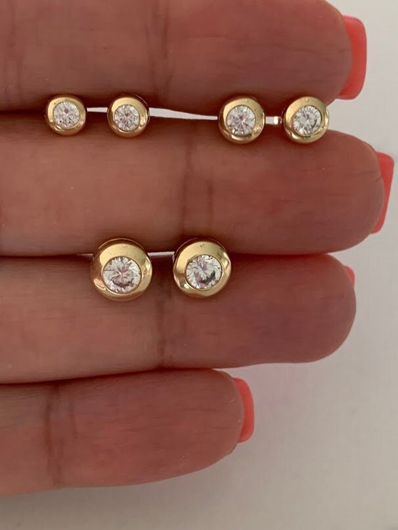 16 Inch Gold Cubic Zirconia Necklace - Österreich