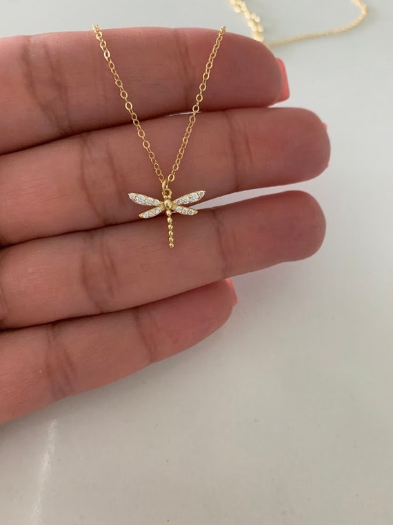 Dragonfly Pendant Necklace – Starlite Village