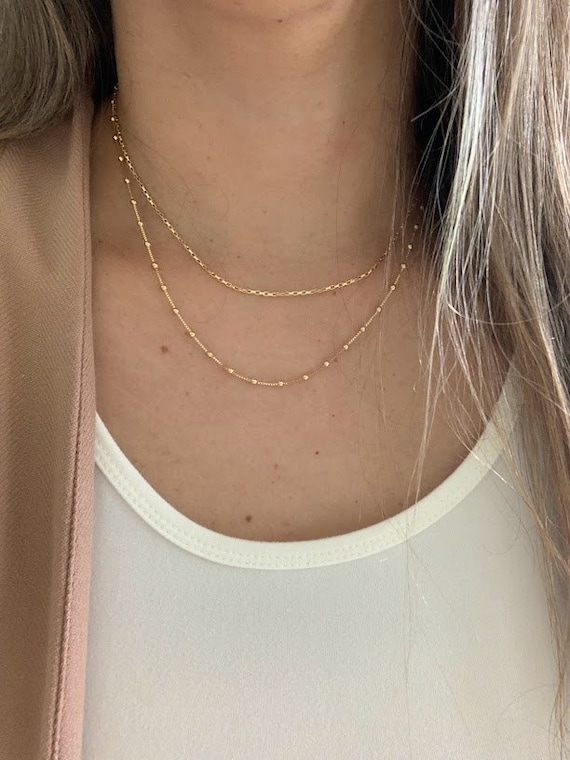 Culturesse Jacinta 42.5cm Beaded Natural Necklace 18K Gold Plating  Turquoise | Rivers Australia