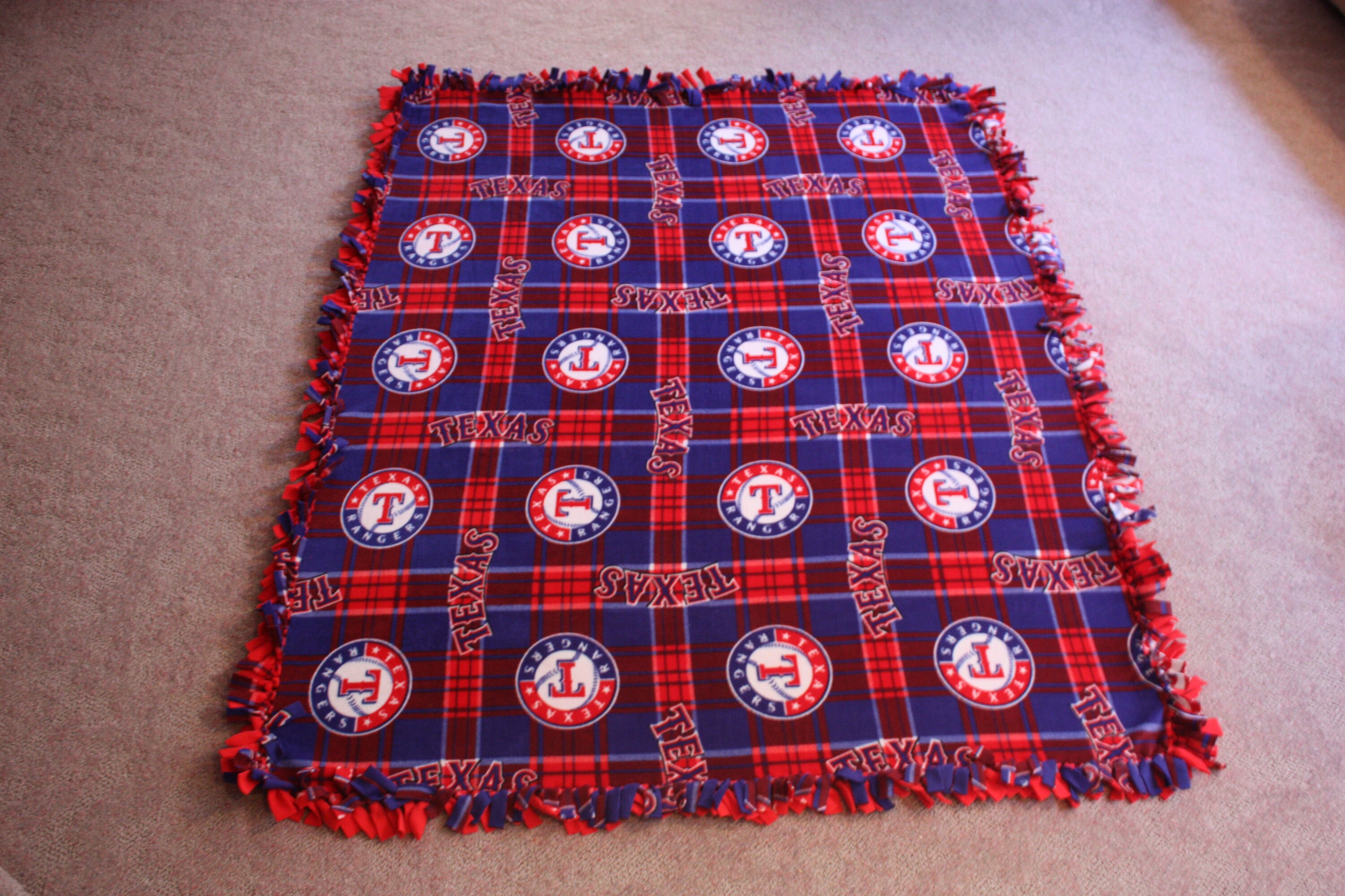 Rangers fleece blanket sale