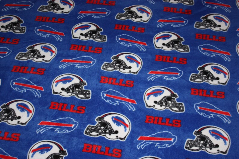 NFL Buffalo Bills DoubleThick Fleece Bedspread/Blanket/Throw Etsy