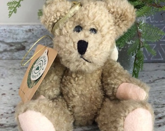 Vintage Boyd's Bear Plush Collectible, Archive Collection, Bear Angel w/ Wings, Fully Jointed