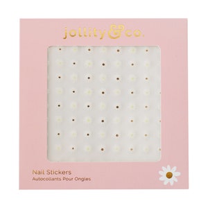 Daisy Nail Stickers - Pack of 1, 100 Stickers