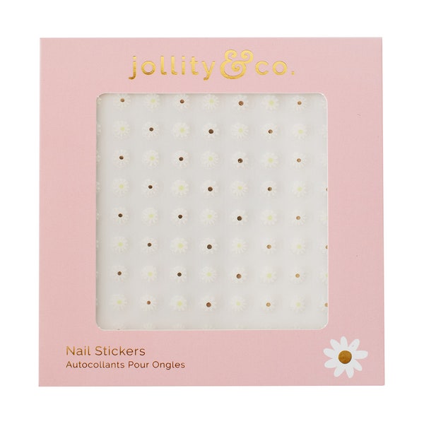 Peace & Love Daisy Nail Stickers - 1 Pk., 100 Stickers