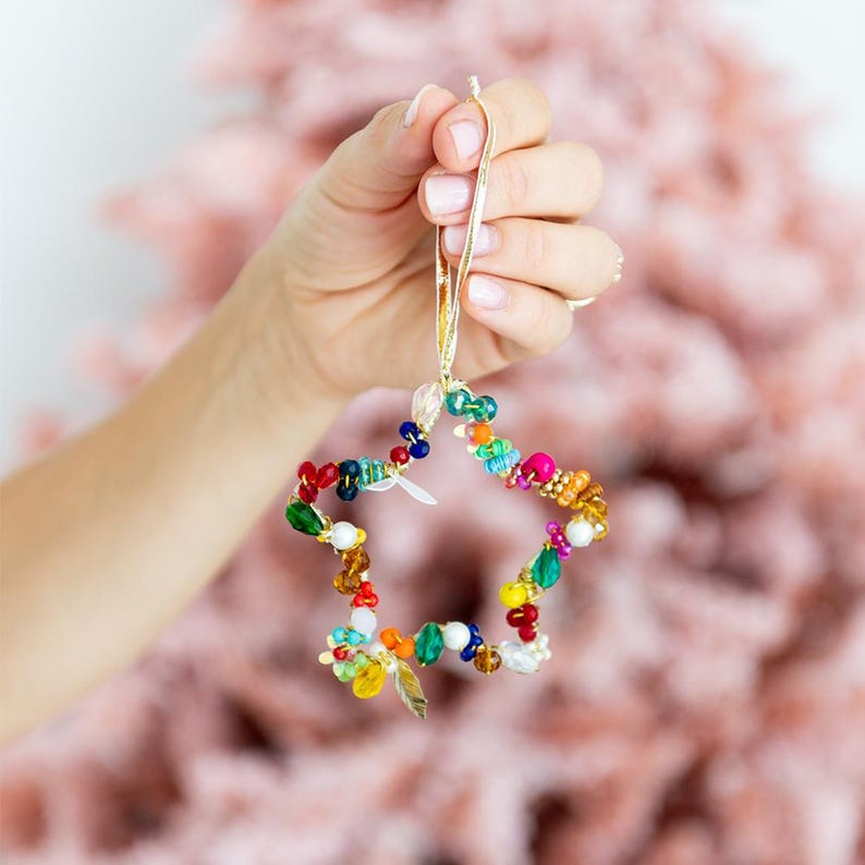 Jollityandco Beaded Star Ornament - Thumbnail 2