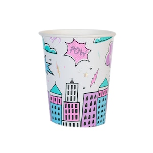 Girl Power Cups 9 oz Cups - Pack of 8