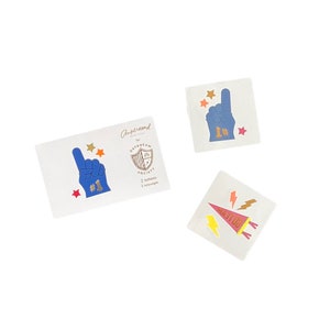 Sports Themed Temporary Tattoos - Pack of 2
