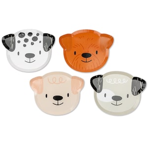 Platos grandes para cachorros (paquete de 8)