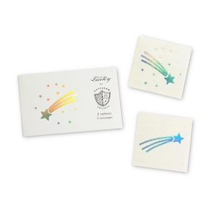Shooting Star Temporary Tattoo - Pack of 2