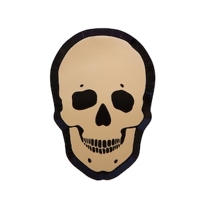 Gold Skeleton Dinner Plates - Pack of 8