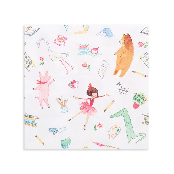 Lola Dutch Lola + Friends Large Napkins - 16 Pk.