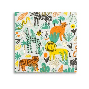 Jungle Large Napkins - Pack of 16