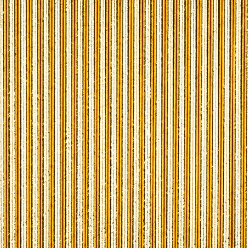 Gold Foil Straws 25 Pk. image 1