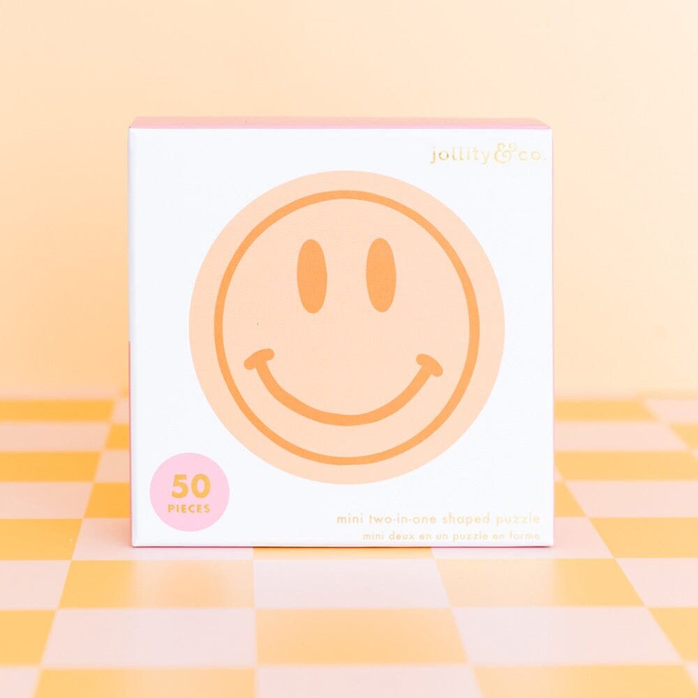 Double Sided Peace and Smiley Face Mini Puzzle - Pack of 1 - Etsy