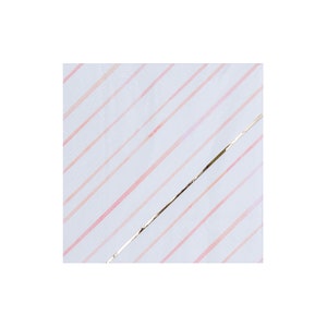 Pink Striped Cocktail Napkins  - Pack of 20