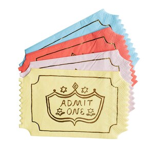 Gib One Ticket Servietten - Pack von 16