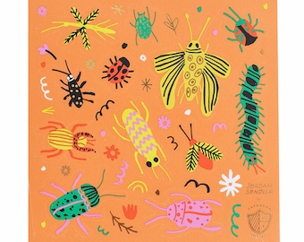 Backyard Bugs Sticker Set - 4 Pk.