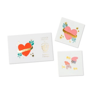 Santa Squad Temporary Tattoos - Pack of 2