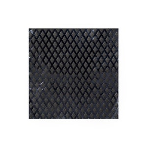 Textured Geometric Black Cocktail Napkins  - Pack of 20