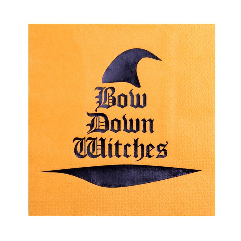 Bow Down Witches Cocktail Napkins 20 Pk. image 1