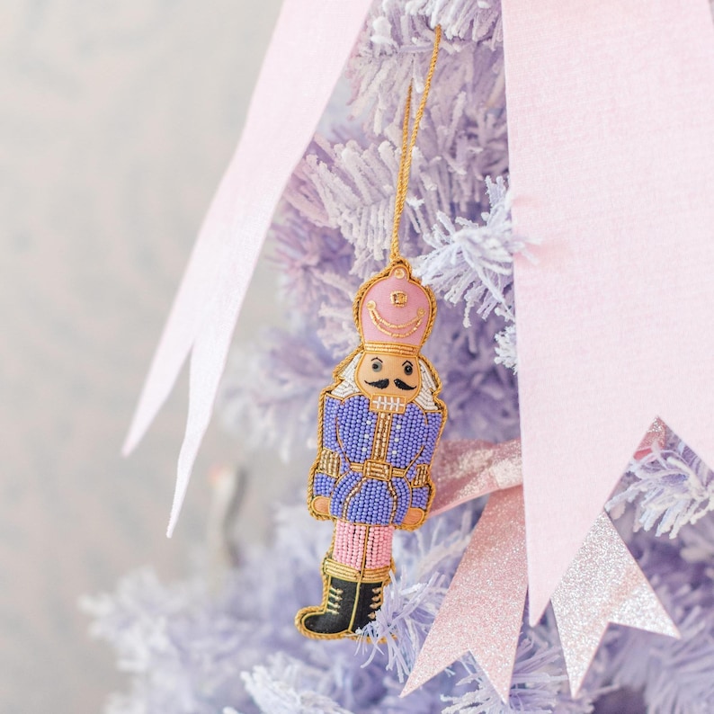 Jollity & Co Beaded Nutcracker Ornament - Thumbnail 3