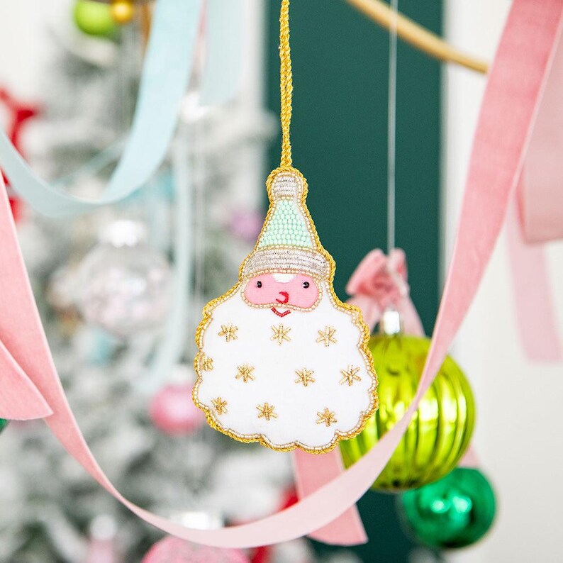 Jollity & Co Santa Head Ornament - Thumbnail 4