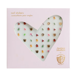Bug Print Nail Stickers - Pack of 1, 100 Nail Stickers