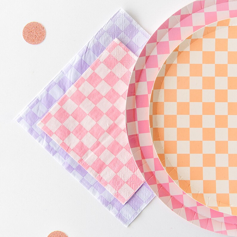 Jollity & Co Checkered Napkins