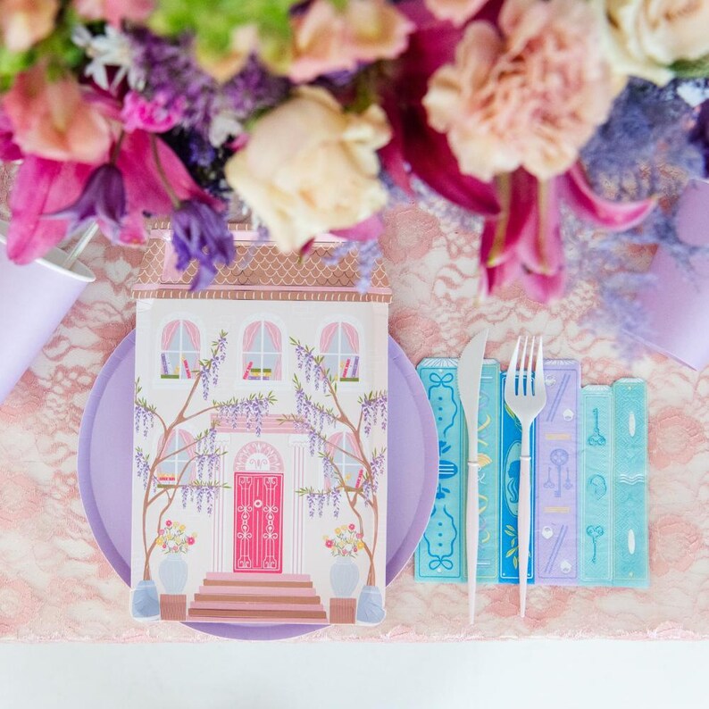 Jollity & Co Book Spines Napkins - Thumbnail 2
