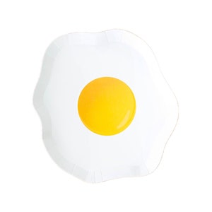 Egg Dessert Plates - Pack of 8