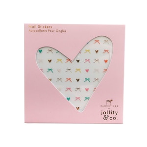 Bows Nail Stickers - Pack of 1, 100 Stickers