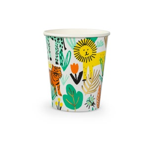 Jungle 9 oz Cups - Pack of 8