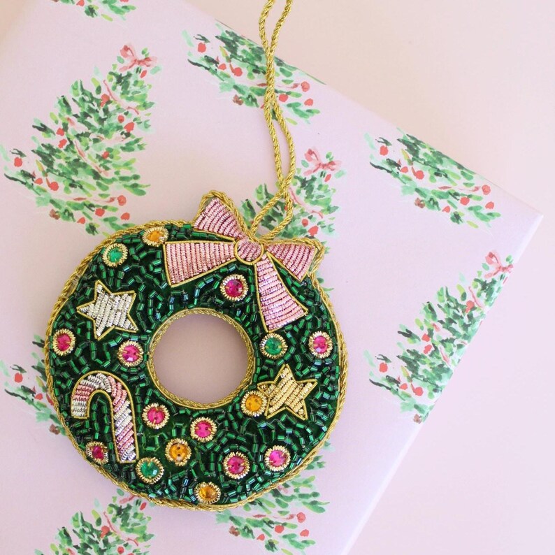 Jollity & Co Wreath Ornament - Thumbnail 3