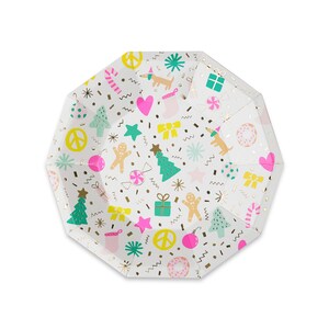 Merry + Bright Small Plates - Pack of 8