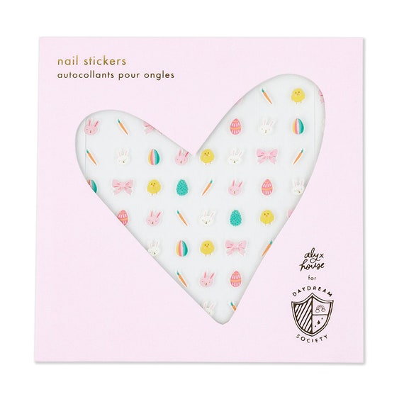 Easter Fun Nail Stickers - Pack of 1, 100 Stickers