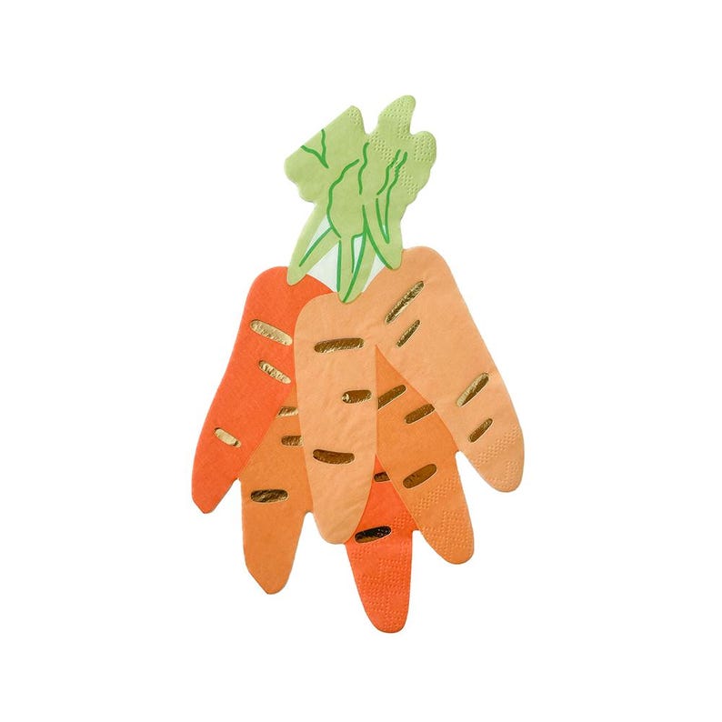 Daydream Society Carrot Bunch Napkins - Thumbnail 2