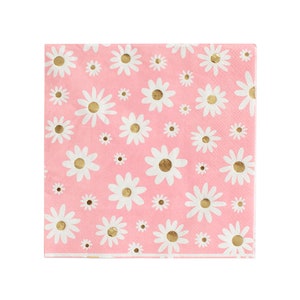 Daisy Large Napkins - Pack of 16