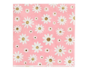 Daisy Large Napkins - Pack of 16