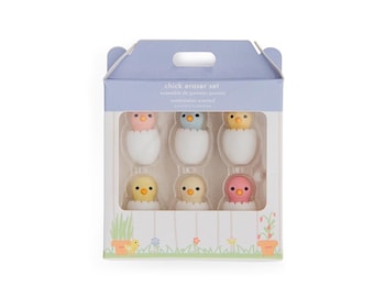 Chicks Eraser Set