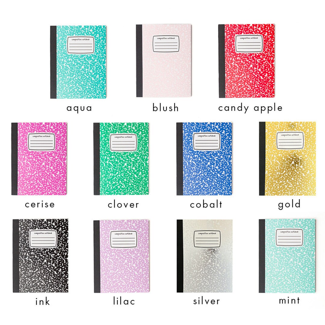 Mini Composition Notebook 1 Pk. - Etsy