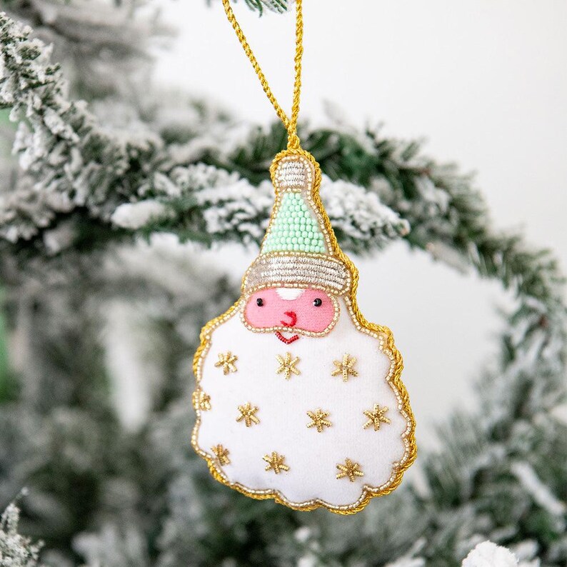 Jollity & Co Santa Head Ornament - Thumbnail 2
