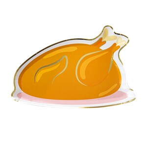 Turkey Dinner Plate - Pack of 8