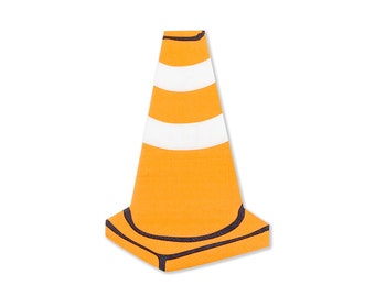 Traffic Cone Napkins - Pack of 16