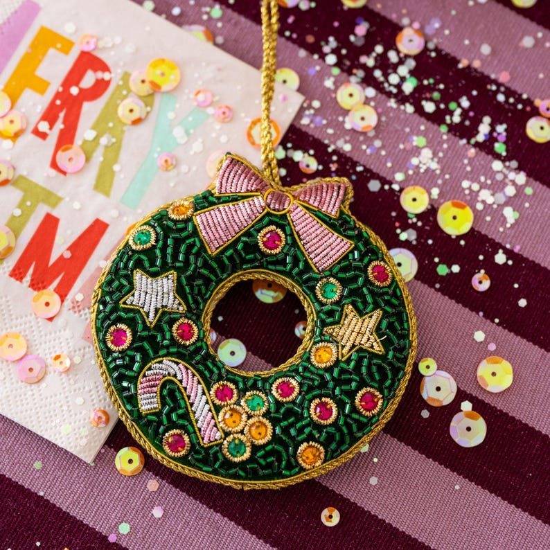 Jollity & Co Wreath Ornament