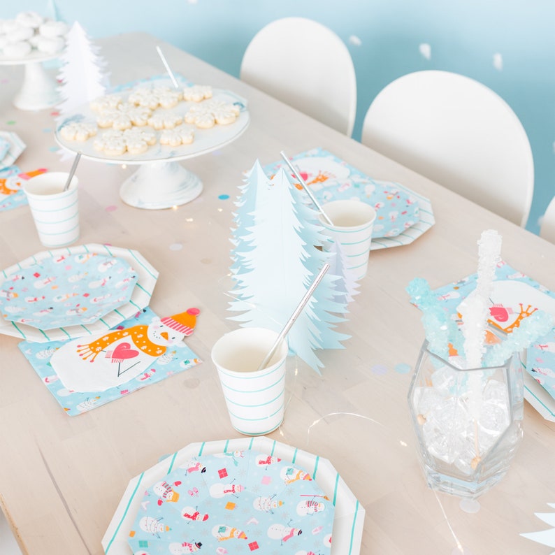 Jollity & Co Snowman Napkins - Thumbnail 2